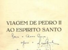 Viagem de D.Pedro II por Linhares  Lagoa Juparanã e ilha do Almoço