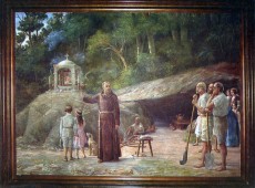 O franciscano Frei Pedro Palácios trouxe a devoção da Penha