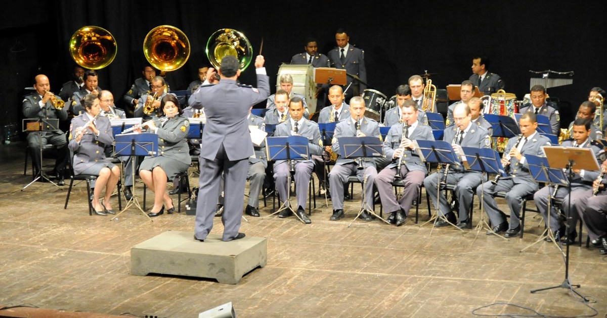 Banda de Música da Polícia Militar comemora aniversário  - PMES