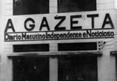 A história do Jornal A GAZETA