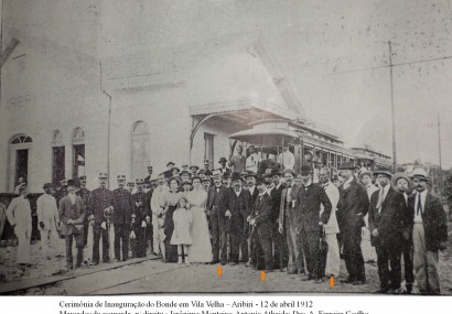 Inauguração do bonde em Vila Velha (12/04/1912)