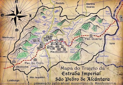 A estrada Vitória-Ouro Preto